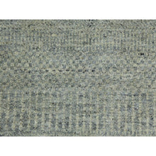 Load image into Gallery viewer, 11&#39;10&quot;x15&#39;4&quot; Templeton Gray, Natural Undyed Wool, Modern Hand Knotted Grass Design,  Tone On Tone Oriental Oversized Rug FWR478560