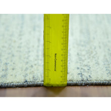 Load image into Gallery viewer, 14&#39;1&quot;x16&#39; Edgecomb Gray, Modern Hand Knotted Grass Design, Tone On Tone Undyed Pure Wool, Oversized Oriental Rug FWR478572