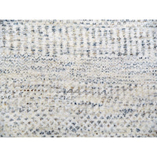 Load image into Gallery viewer, 12&#39;x12&#39; Mushroom Gray, Organic Sustainable Textile, Soft Wool, Hand Knotted Modern Vegetable Dyes, Grass Design, Tone on Tone, Round Oriental Rug FWR478656