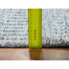 Load image into Gallery viewer, 11&#39;10&quot;x15&#39; Chrome Gray, Modern Grass Design, Natural Wool, Hand Knotted, Tone On Tone, Oriental Rug FWR479184