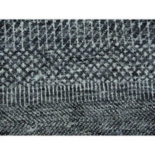 Load image into Gallery viewer, 12&#39;x17&#39;10&quot; Anchor Gray, Modern Grass Design, Natural Wool, Tone On Tone, Hand Knotted, Oversized Oriental Rug FWR479214