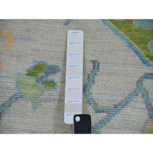 Load image into Gallery viewer, 12&#39;2&quot;x15&#39; Magnolia White, Colorful Oushak Weave And Design, Lush Pile, 100% Wool, Hand Knotted, Soft To The Touch, Oversized, Oriental Rug FWR479424