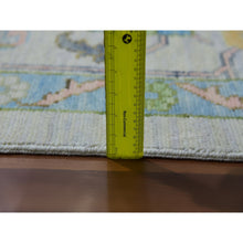 Load image into Gallery viewer, 12&#39;2&quot;x15&#39; Magnolia White, Colorful Oushak Weave And Design, Lush Pile, 100% Wool, Hand Knotted, Soft To The Touch, Oversized, Oriental Rug FWR479424