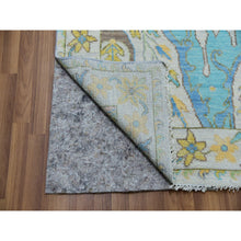 Load image into Gallery viewer, 10&#39;4&quot;x14&#39; Snow Ivory, Bijar Garus Design With Pastel Colors, Thick And Plush, Hand Knotted, Natural Wool, Oriental Rug FWR479706