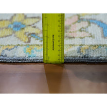 Load image into Gallery viewer, 10&#39;4&quot;x14&#39; Snow Ivory, Bijar Garus Design With Pastel Colors, Thick And Plush, Hand Knotted, Natural Wool, Oriental Rug FWR479706