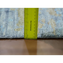 Load image into Gallery viewer, 10&#39;x13&#39;9&quot; Cloud Gray, Colorful Modern Abstract Design, Hand Knotted, Natural Wool, Thick And Plush, Oriental Rug FWR479778