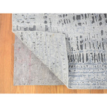 Load image into Gallery viewer, 6&#39;x9&#39; The Lost Branches, Silk With Textured Wool, Hand Knotted Oriental Rug FWR480576