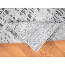 Load image into Gallery viewer, 6&#39;x9&#39; The Lost Branches, Silk With Textured Wool, Hand Knotted Oriental Rug FWR480576