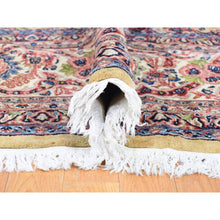 Load image into Gallery viewer, 11&#39;5&quot;x15&#39;9&quot; Light Yellow, Antique Persian Sherkat, Hand Knotted, Mint Condition, Pure Wool, Oversized Oriental Rug FWR480666