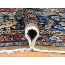 Load image into Gallery viewer, 11&#39;9&quot;x16&#39;4&quot; Ivory, Antique Persian Mashad, Hand Knotted, 100% Wool, Oversized Oriental Rug FWR480678