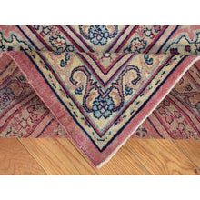 Load image into Gallery viewer, 7&#39;7&quot;x12&#39;7&quot; Beige, Antique Turkish Sivas, Mint Condition, Clean And Soft, Sides And Ends Professionally Secured, Pure Wool, Hand Knotted Gallery Size Oriental Rug FWR480732