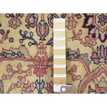 Load image into Gallery viewer, 7&#39;7&quot;x12&#39;7&quot; Beige, Antique Turkish Sivas, Mint Condition, Clean And Soft, Sides And Ends Professionally Secured, Pure Wool, Hand Knotted Gallery Size Oriental Rug FWR480732