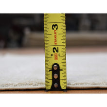 Load image into Gallery viewer, 3&#39;9&quot;x5&#39;8&quot; Ivory, Extra Soft Wool Natural Dyes Hand Knotted, White Wash Peshawar, Oriental Rug FWR480936