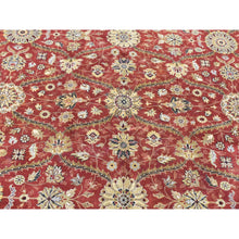 Load image into Gallery viewer, 12&#39;3&quot;x17&#39;9&quot; Rust Red, Hereke Design With All Over Design, 300 Kpsi Hand Made, Wool And Silk Hand Knotted, Oversized Oriental Rug FWR481320