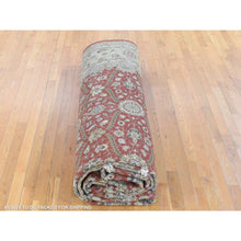 Load image into Gallery viewer, 12&#39;3&quot;x17&#39;9&quot; Rust Red, Hereke Design With All Over Design, 300 Kpsi Hand Made, Wool And Silk Hand Knotted, Oversized Oriental Rug FWR481320