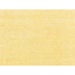 2'6"x15'10" Yellow, Overdyed Peshawar Hand Knotted Pure Wool, XL Runner Oriental Rug FWR481494
