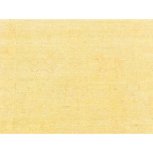 Load image into Gallery viewer, 2&#39;6&quot;x15&#39;10&quot; Yellow, Overdyed Peshawar Hand Knotted Pure Wool, Xl Runner Oriental Rug FWR481494