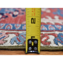 Load image into Gallery viewer, 8&#39;10&quot;x12&#39;5&quot; Ivory, Antique Persian Karajeh Serapi, Denser Weave, Good Condition, Pure Wool, Hand Knotted, Oriental Rug FWR481830