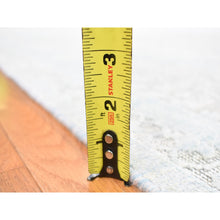 Load image into Gallery viewer, 8&#39;1&quot;x10&#39;5&quot; Light Blue, Hand-knotted, Mamluk Design, Pure Silk With Textured Wool, Oriental Rug FWR482346