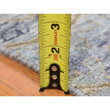 Load image into Gallery viewer, 9&#39;x12&#39; Silver Gray, The Maharaja Design, Silk With Textured Wool Hand Knotted, Oriental Rug FWR482706