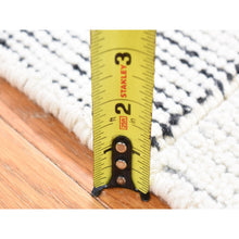 Load image into Gallery viewer, 1&#39;1&quot;x1&#39;1&quot; Ivory, Hand Knotted, 100% Wool, Oriental, One Lot Pair Of Modern Table Top Rugs FWR482970