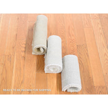 Load image into Gallery viewer, 1&#39;x2&#39;1&quot; One Lot Of Three Pieces Mohair Wool Hand Knotted Thick And Lush Soft To The Touch Oriental Rugs FWR483576
