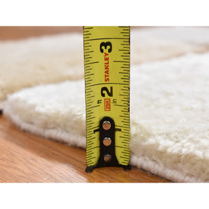 1'x2'1" One Lot Of Three Pieces Mohair Wool Hand Knotted Thick And Lush Soft To The Touch Oriental Rugs FWR483576