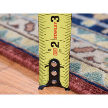 Load image into Gallery viewer, 10&#39;1&quot;x13&#39;9&quot; Sangria Red, Antiqued Heriz Re-creation With Large Medallions Design, Pure Wool Hand Knotted, Oriental Rug FWR483804