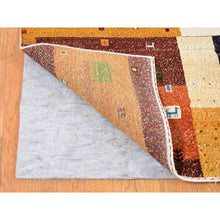 Load image into Gallery viewer, 9&#39;8&quot;x13&#39;5&quot; Ivory, Folk Art Lori Buft Gabbeh Design Thick And Plush, 100% Wool Hand Knotted, Oriental Rug FWR483876