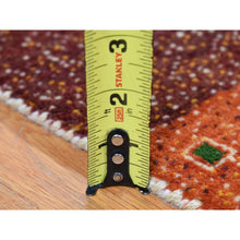 Load image into Gallery viewer, 9&#39;8&quot;x13&#39;5&quot; Ivory, Folk Art Lori Buft Gabbeh Design Thick And Plush, 100% Wool Hand Knotted, Oriental Rug FWR483876