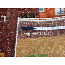 Load image into Gallery viewer, 9&#39;8&quot;x13&#39;5&quot; Ivory, Folk Art Lori Buft Gabbeh Design Thick And Plush, 100% Wool Hand Knotted, Oriental Rug FWR483876