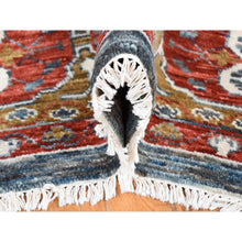 Load image into Gallery viewer, 10&#39;2&quot;x14&#39;2&quot; Gold, Mamluk Design Vegetable Dyes, Hand Spun New Zealand Wool Hand Knotted, Oriental Rug FWR484110