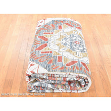 Load image into Gallery viewer, 10&#39;2&quot;x14&#39;2&quot; Gold, Mamluk Design Vegetable Dyes, Hand Spun New Zealand Wool Hand Knotted, Oriental Rug FWR484110