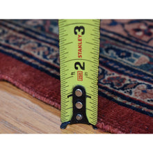 Load image into Gallery viewer, 14&#39;3&quot;x20&#39;3&quot; Ruby Red Xl Antique Persian Fereghan Sarouk, Even Wear, Sides And Ends Professionally Secured, Clean And Soft With No Repairs, Hand Knotted, Pure Wool Oriental Rug FWR484194