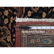 Load image into Gallery viewer, 14&#39;3&quot;x20&#39;3&quot; Ruby Red Xl Antique Persian Fereghan Sarouk, Even Wear, Sides And Ends Professionally Secured, Clean And Soft With No Repairs, Hand Knotted, Pure Wool Oriental Rug FWR484194