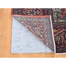 Load image into Gallery viewer, 9&#39;x12&#39; Barn Red, Antique Persian Feraghan Sarouk, Evenly Worn Soft And Supple, Hand Knotted Soft Wool, No Repairs, Clean, Sides And Edges Professionally Secured, Oriental Rug FWR484332