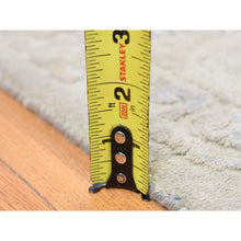 Load image into Gallery viewer, 9&#39;x12&#39; Ash Gray, Broken Kashan Design Wool With Pure Silk Hand Knotted, Oriental Rug FWR484392