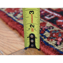 Load image into Gallery viewer, 8&#39;10&quot;x11&#39;8&quot; Chili Red, Antique Persian Heriz, Soft And Full Pile, Pure Wool, Sides And Ends Professionally Secured, Cleaned, Hand Knotted, Oriental Rug FWR484656