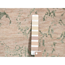 Load image into Gallery viewer, 8&#39;10&quot;x12&#39; Tan Color, Broken Heriz Design, Wool And Silk Hand Knotted, Oriental Rug FWR484788