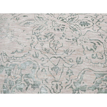 Load image into Gallery viewer, 8&#39;10&quot;x12&#39; Tan Color, Broken Heriz Design, Wool And Silk Hand Knotted, Oriental Rug FWR484788