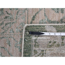 Load image into Gallery viewer, 8&#39;10&quot;x12&#39; Tan Color, Broken Heriz Design, Wool And Silk Hand Knotted, Oriental Rug FWR484788