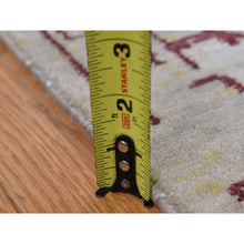 Load image into Gallery viewer, 9&#39;x11&#39;9&quot; Beige, Broken Heriz Design, Wool And Silk, Hand Knotted, Oriental Rug FWR484932