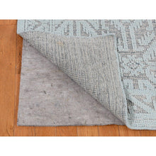 Load image into Gallery viewer, 9&#39;x12&#39; Marian Blue, Oushak Design, Textured Wool, Hand Knotted, Oriental Rug FWR484938