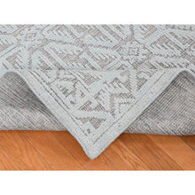 Load image into Gallery viewer, 9&#39;x12&#39; Marian Blue, Oushak Design, Textured Wool, Hand Knotted, Oriental Rug FWR484938