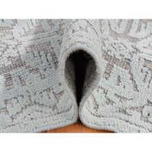 Load image into Gallery viewer, 9&#39;x12&#39; Marian Blue, Oushak Design, Textured Wool, Hand Knotted, Oriental Rug FWR484938