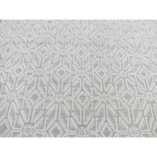 Load image into Gallery viewer, 9&#39;x12&#39; Marian Blue, Oushak Design, Textured Wool, Hand Knotted, Oriental Rug FWR484938