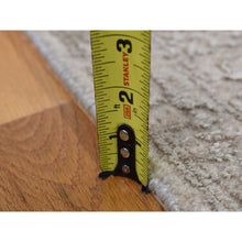 Load image into Gallery viewer, 9&#39;10&quot;x14&#39;1&quot; Taupe, Thick, Soft And Plush, Tone On Tone, Fine Jacquard Loomed Weave, Wool And Silk, Intricate And Erased Persian Design, Oriental Rug FWR485094