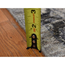 Load image into Gallery viewer, 9&#39;1&quot;x12&#39;6&quot; Cloud Grey, Natural Colors, Peshawar With Persian Mahal All Over Design, Pure Wool, Hand Knotted, Oriental Rug FWR485106