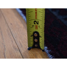 Load image into Gallery viewer, 5&#39;4&quot;x9&#39;5&quot; Wine Red, Overdyed Dark Persian Bakhtiar with Some Wear, Handmade, Pure Wool, Wide and Long Oriental Rug FWR485376