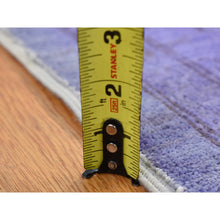 Load image into Gallery viewer, 6&#39;x8&#39;7&quot; Purple Overdyed, Peshawar Design, Hand Knotted, Pure Wool, Oriental Rug FWR485580